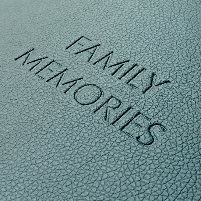 Атлантик кожзам с пустым тиснением "Family memories"